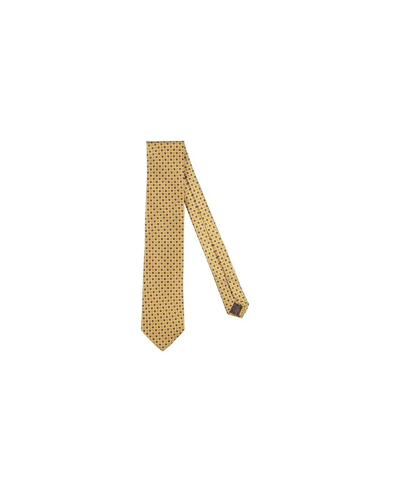 Canali ACCESSOIRES - Krawatten & Fliegenauf YOOX.COM Gelb