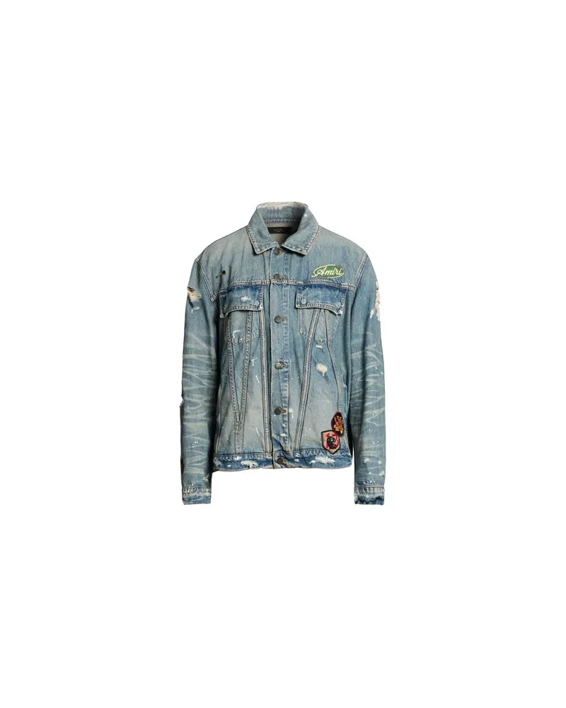 Amiri JACKEN & MÄNTEL - Jeansjacken/Mäntelauf YOOX.COM Blau