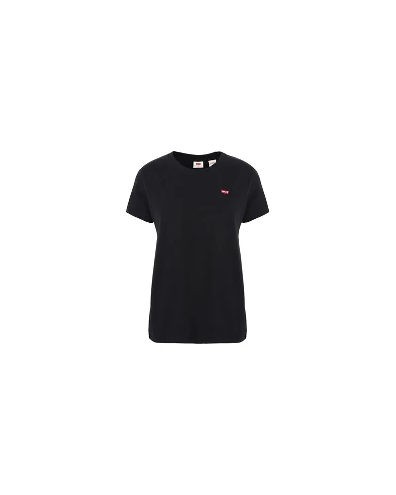 Levi's PERFECT TEE - TOPS - T-shirtsauf YOOX.COM Schwarz