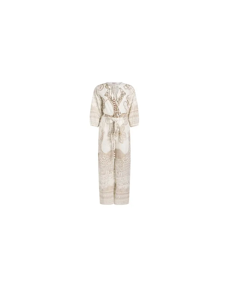 Connor & Blake OVERALLS - Jumpsuitsauf YOOX.COM Weiß