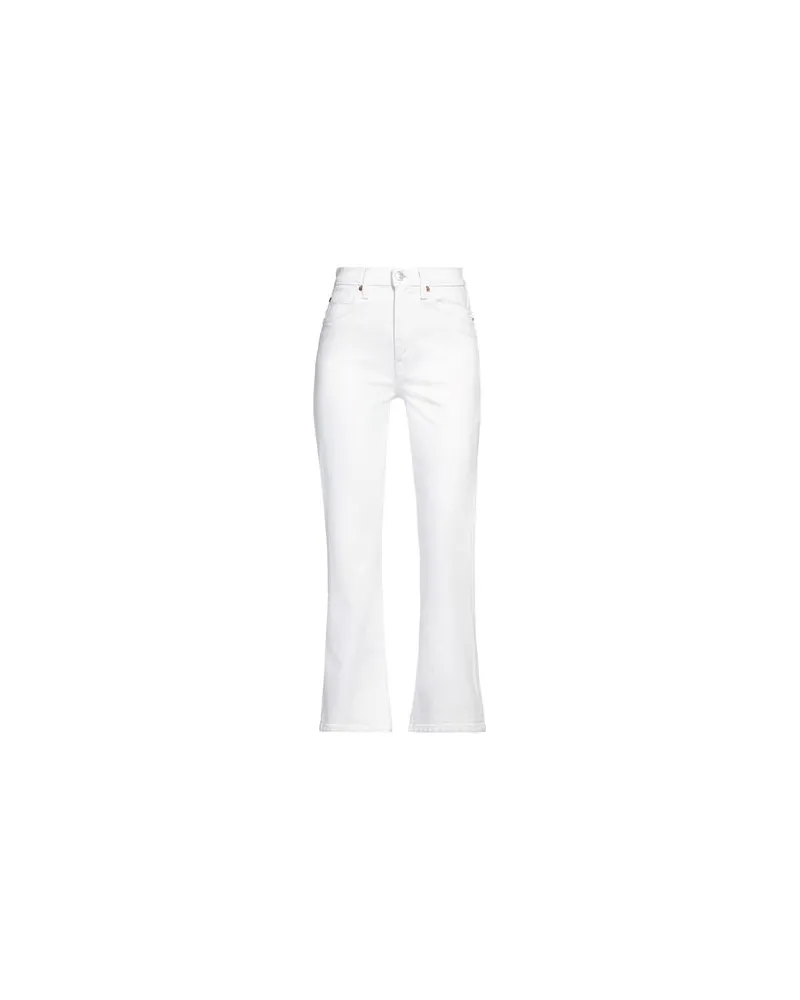 RE/DONE HOSEN & RÖCKE - Jeanshosenauf YOOX.COM Weiß