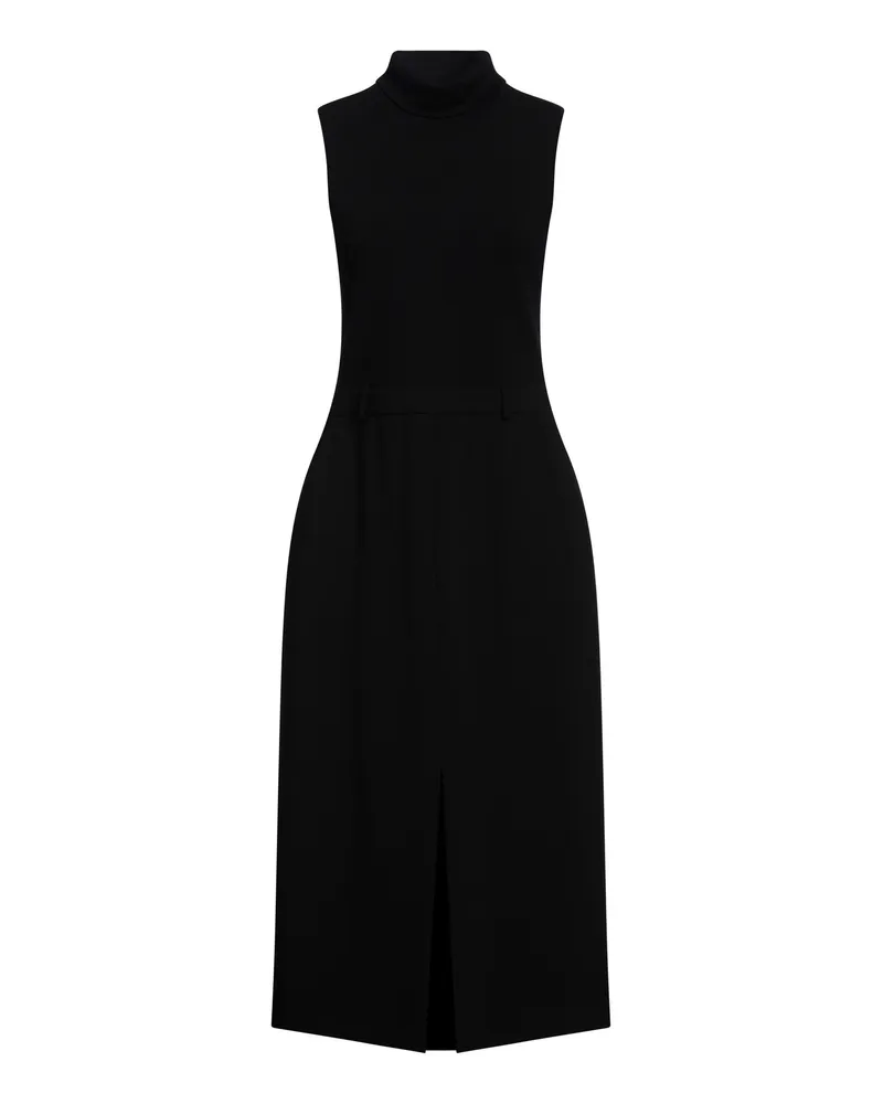 Theory Midi-Kleid Schwarz