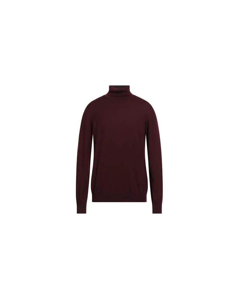 Gran Sasso STRICKWAREN - Rollkragenpulloverauf YOOX.COM Bordeaux