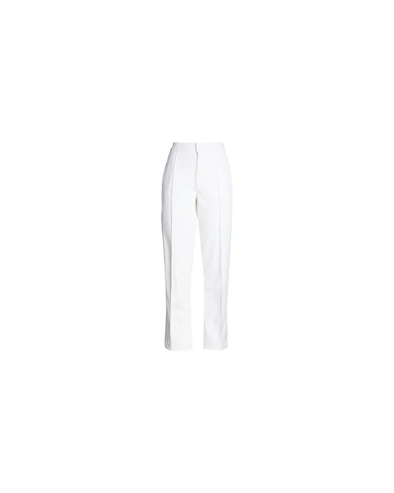 adidas BLUE VERSION CLUB HIGH WAISTED PANTS  - HOSEN & RÖCKE - Hosenauf YOOX.COM Elfenbein