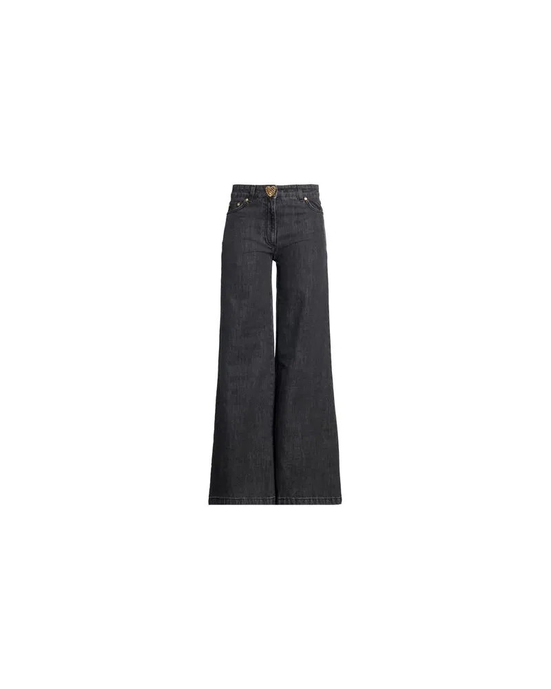 Moschino HOSEN & RÖCKE - Jeanshosenauf YOOX.COM Schwarz