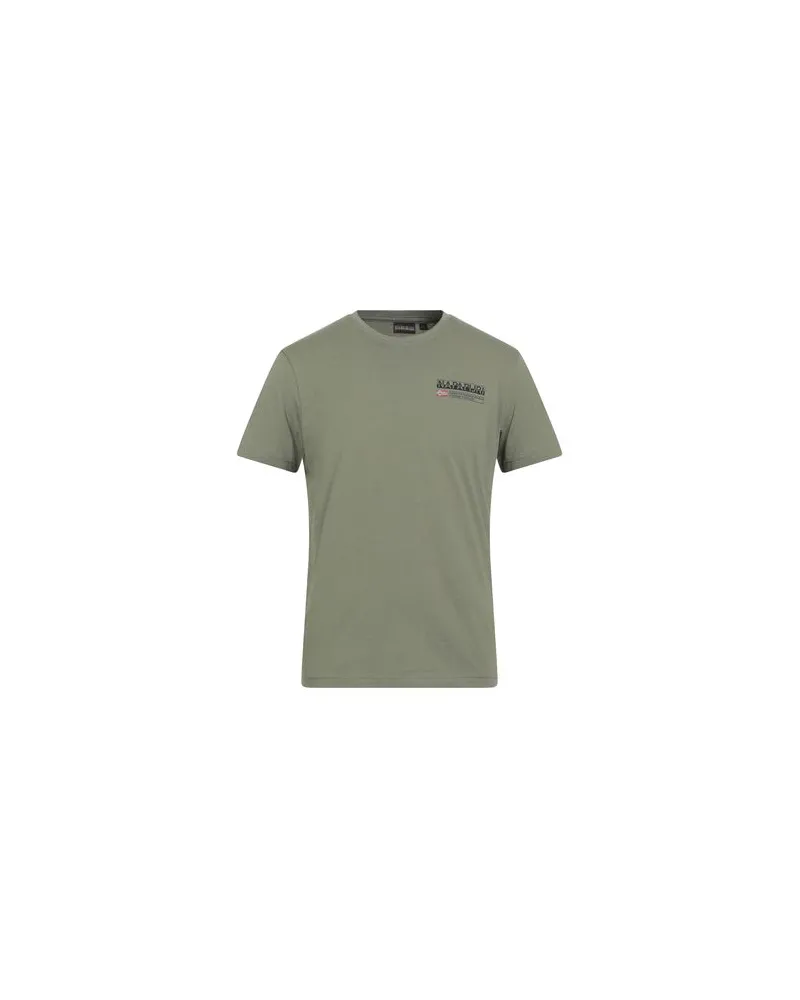 Napapijri TOPS - T-shirtsauf YOOX.COM Khaki