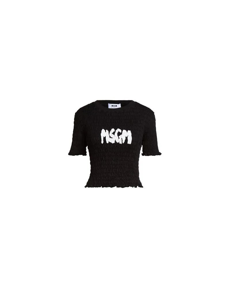 MSGM TOPS - T-shirtsauf YOOX.COM Schwarz