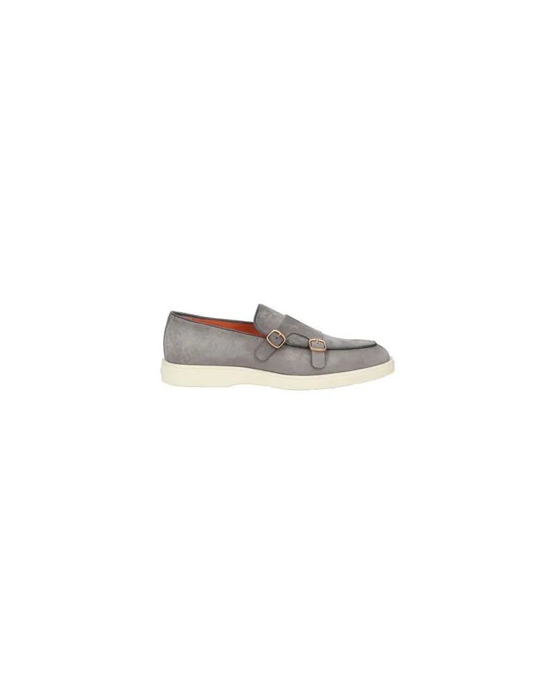 Santoni SCHUHE - Mokassinsauf YOOX.COM Grau