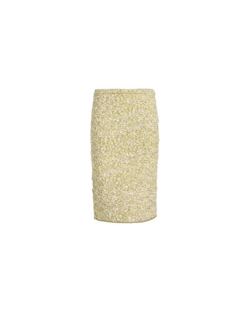 Fabiana Filippi HOSEN & RÖCKE - Midi-Röckeauf YOOX.COM Pastellgelb