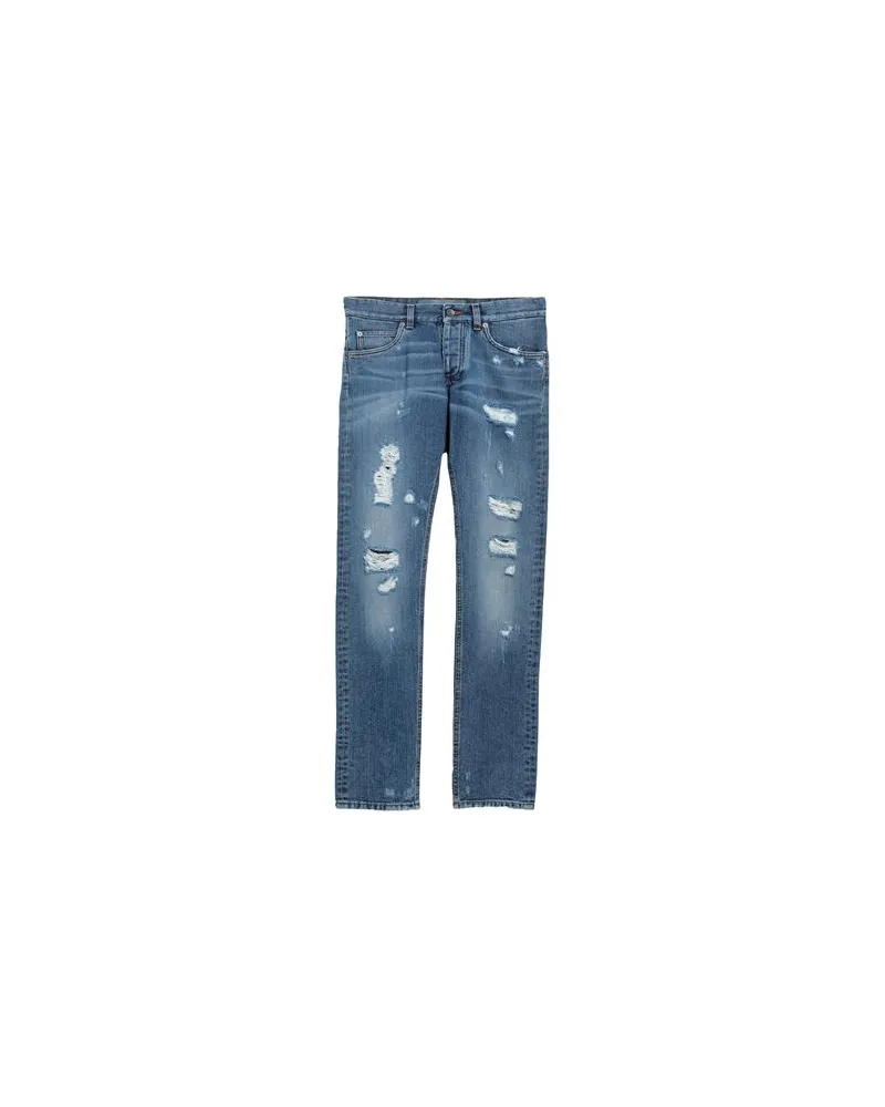 Dolce & Gabbana HOSEN & RÖCKE - Jeanshosenauf YOOX.COM Blau
