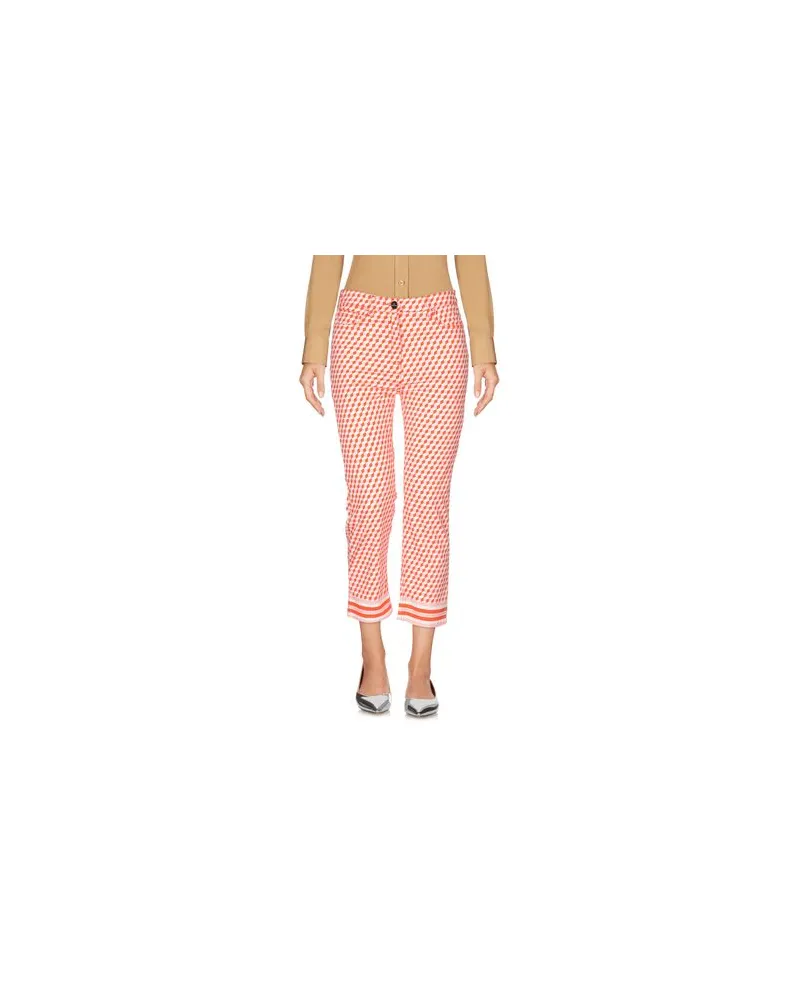 Elisabetta Franchi HOSEN & RÖCKE - Hosenauf YOOX.COM Rot