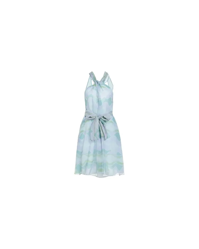 Emporio Armani KLEIDER - Mini-Kleiderauf YOOX.COM Himmelblau