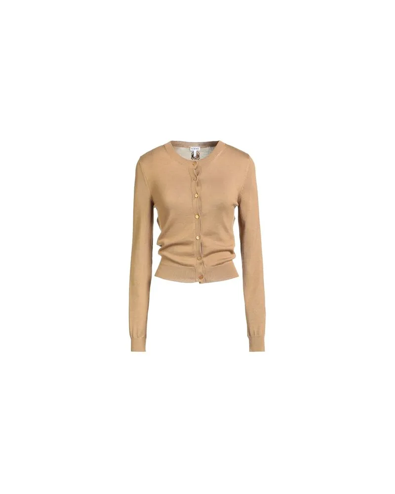 Loewe STRICKWAREN - Strickjackenauf YOOX.COM Kamel