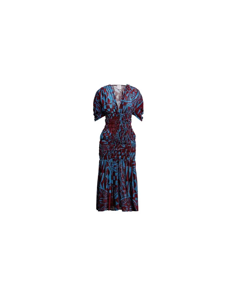 Stella Jean KLEIDER - Midi-Kleiderauf YOOX.COM Bordeaux