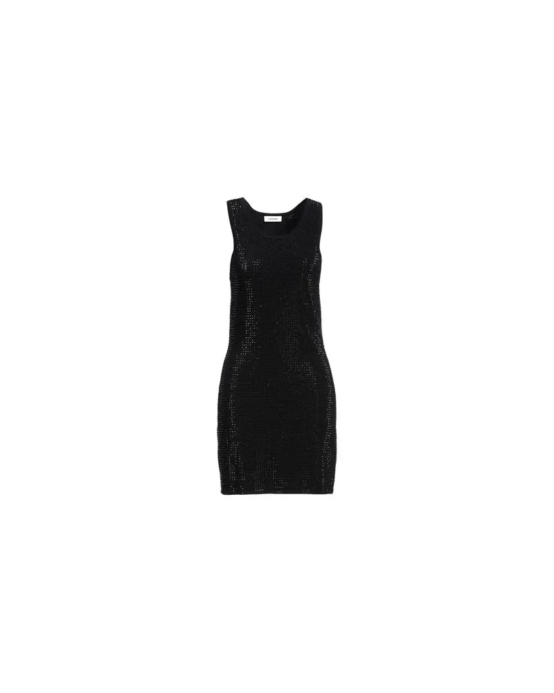 Sandro KLEIDER - Mini-Kleiderauf YOOX.COM Schwarz