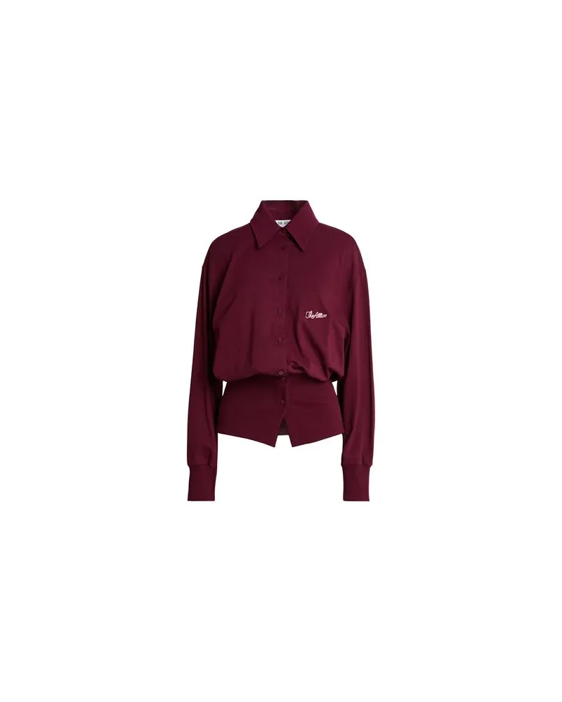 ATTICO TOPS - Hemdenauf YOOX.COM Pflaume