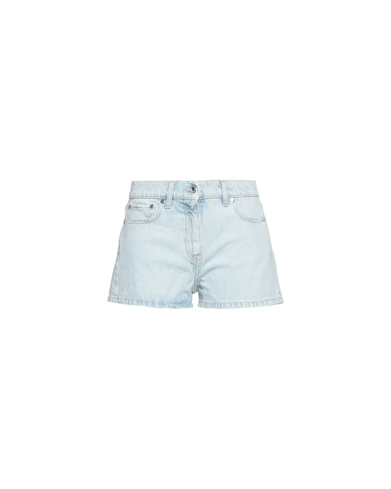 MSGM HOSEN & RÖCKE - Jeansshortsauf YOOX.COM Blau