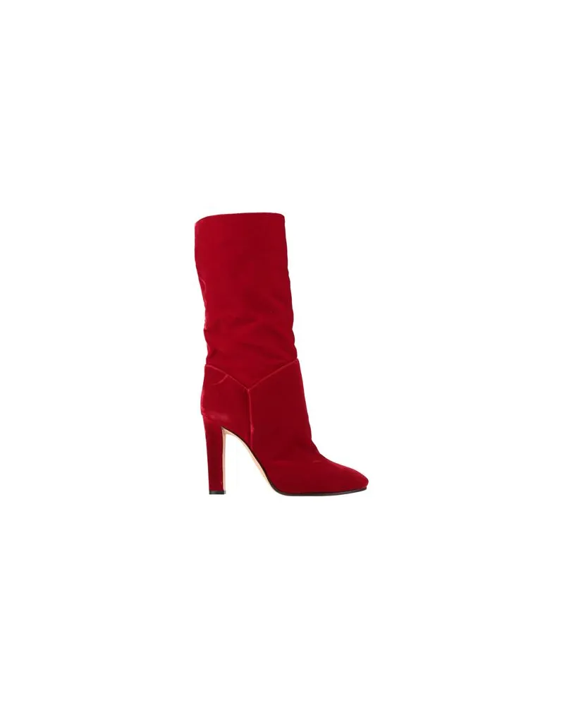 Alberta Ferretti SCHUHE - Stiefelauf YOOX.COM Rot