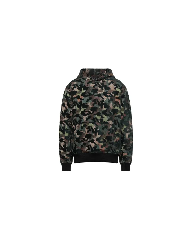 JUST DON TOPS - Sweatshirtsauf YOOX.COM Militärgrün
