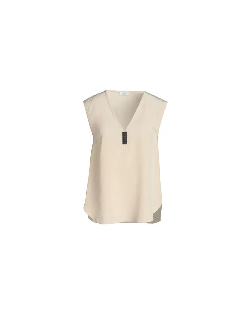 Brunello Cucinelli TOPS - Topsauf YOOX.COM Beige