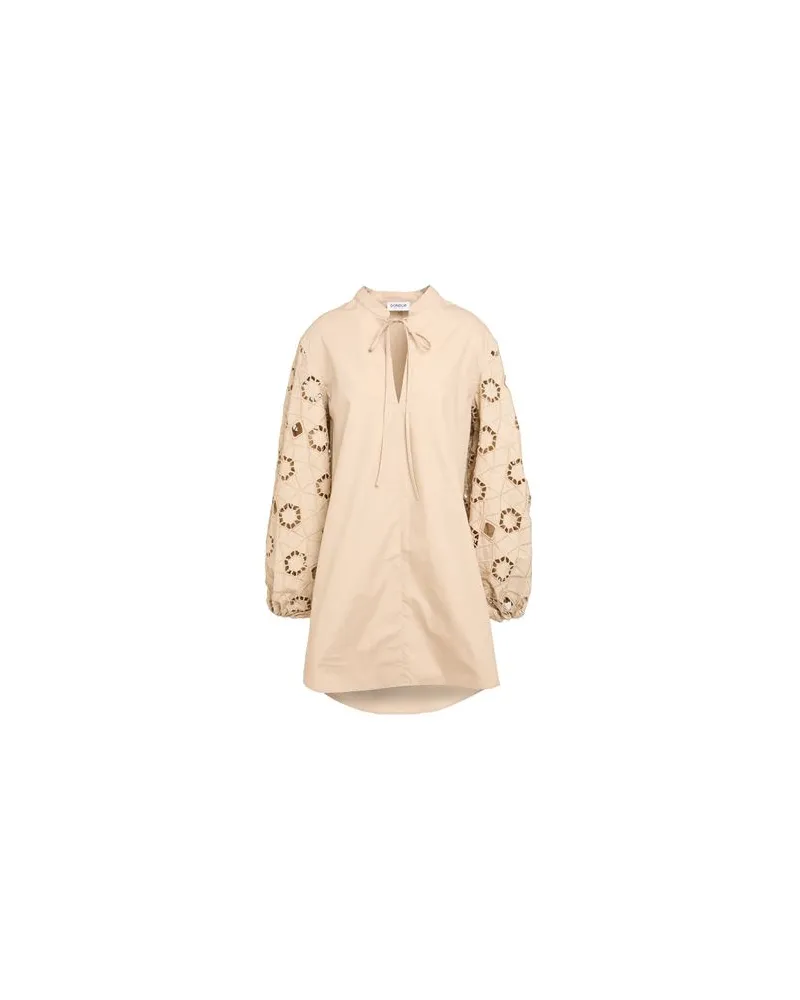 Dondup KLEIDER - Mini-Kleiderauf YOOX.COM Beige