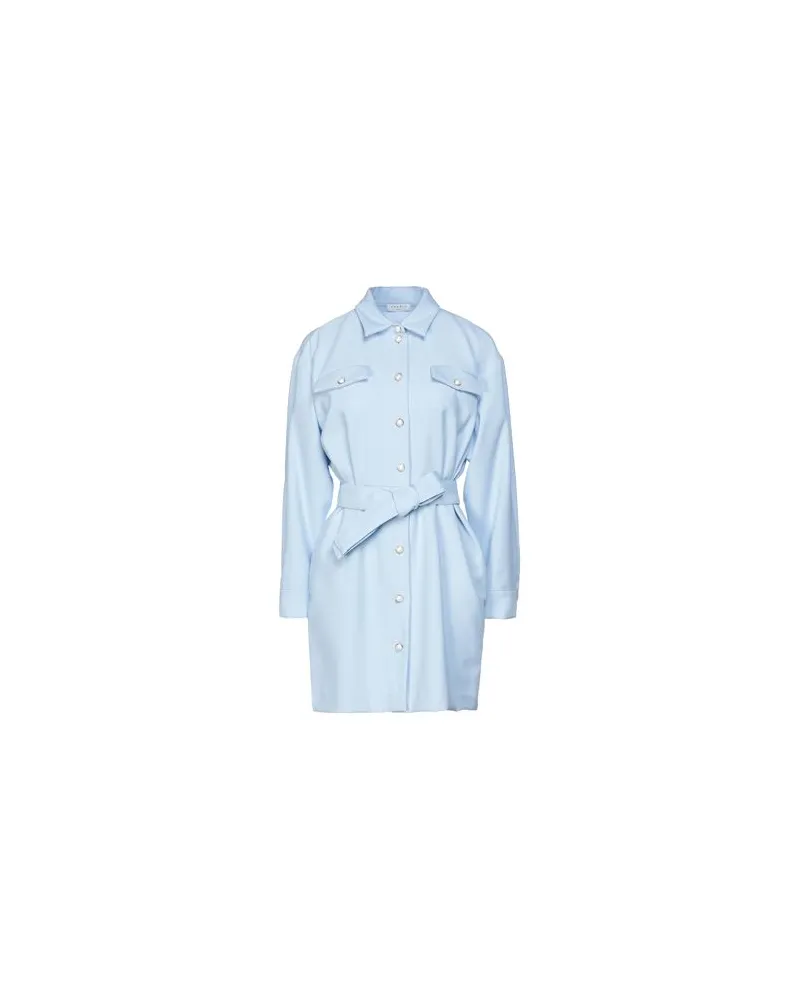Sandro KLEIDER - Mini-Kleiderauf YOOX.COM Himmelblau