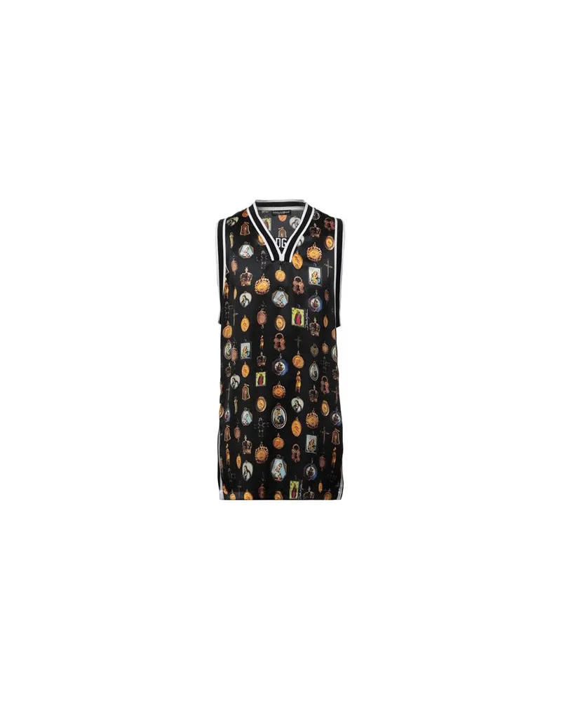 Dolce & Gabbana TOPS - T-shirtsauf YOOX.COM Schwarz