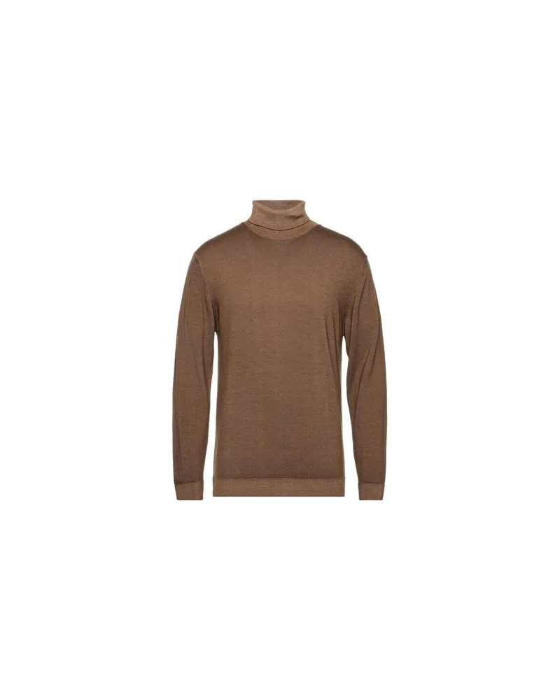 Daniele Fiesoli STRICKWAREN - Rollkragenpulloverauf YOOX.COM Khaki