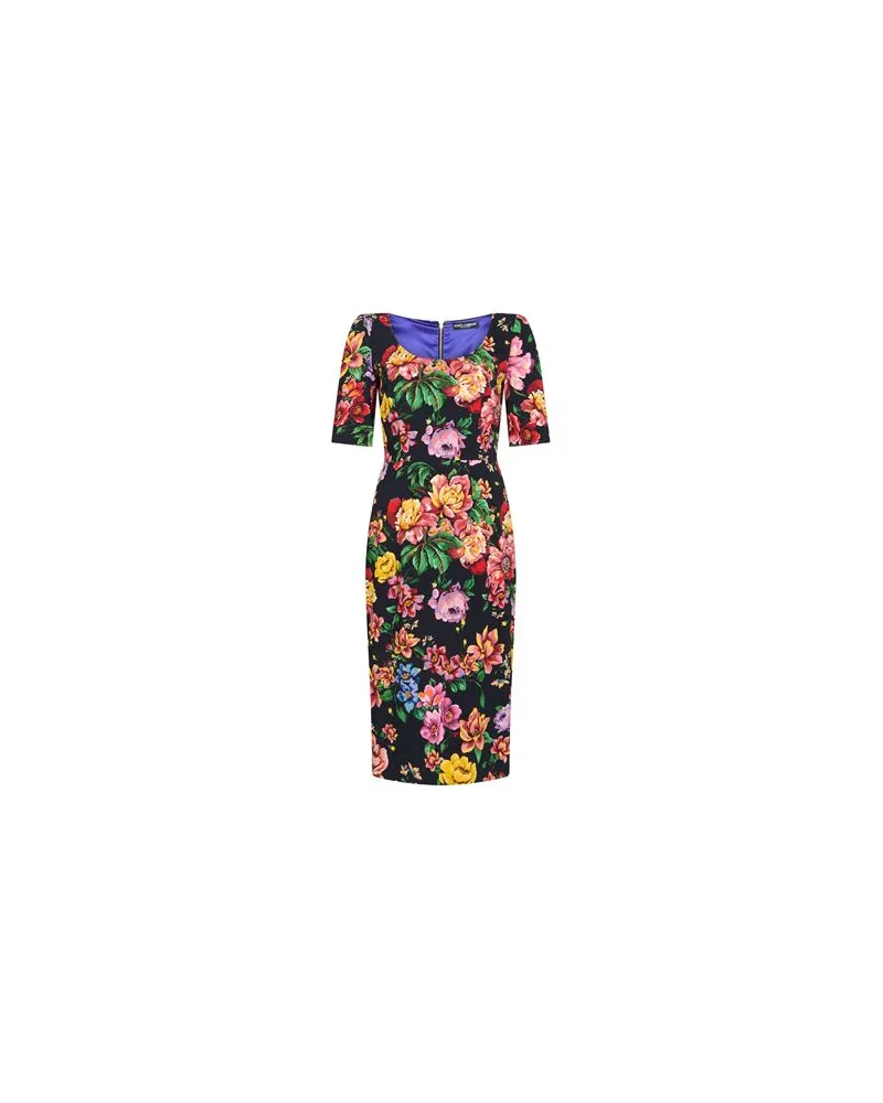 Dolce & Gabbana KLEIDER - Midi-Kleiderauf YOOX.COM Schwarz