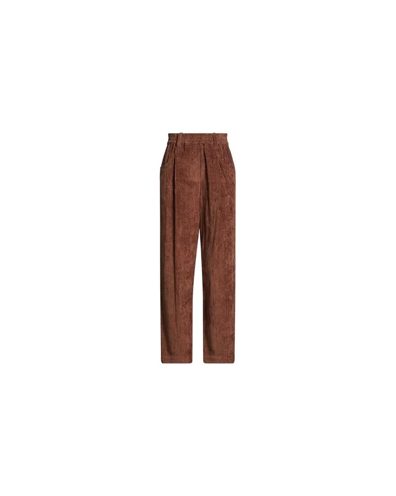 Brunello Cucinelli HOSEN & RÖCKE - Hosenauf YOOX.COM Braun
