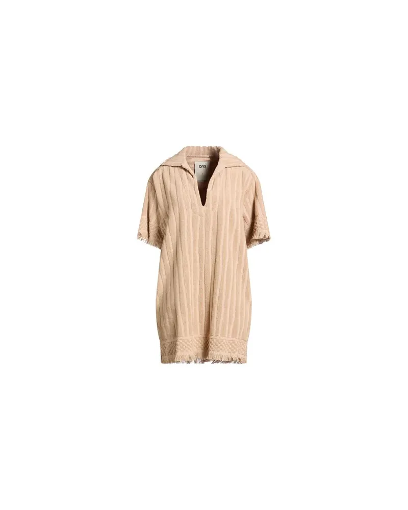 OAS KLEIDER - Mini-Kleiderauf YOOX.COM Beige