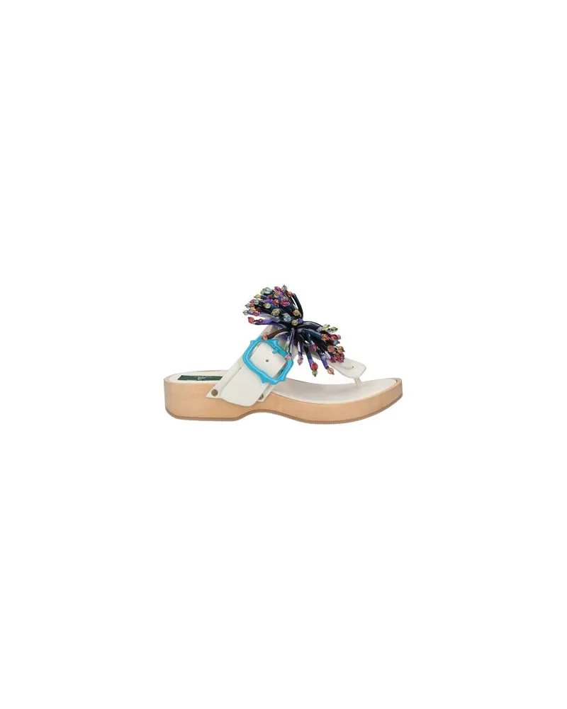 Emilio Pucci SCHUHE - Zehentrennerauf YOOX.COM Elfenbein