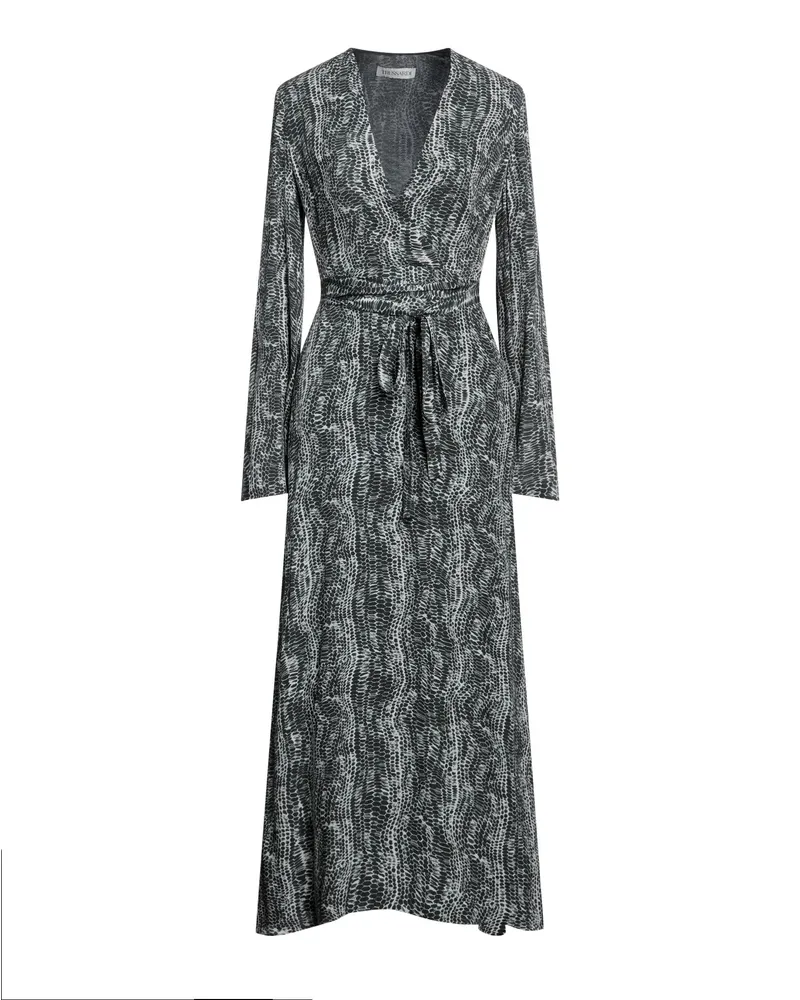 Trussardi Maxi-Kleid Dunkelgrün