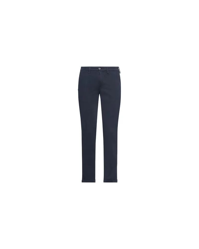 Re-HasH HOSEN & RÖCKE - Hosenauf YOOX.COM Nachtblau