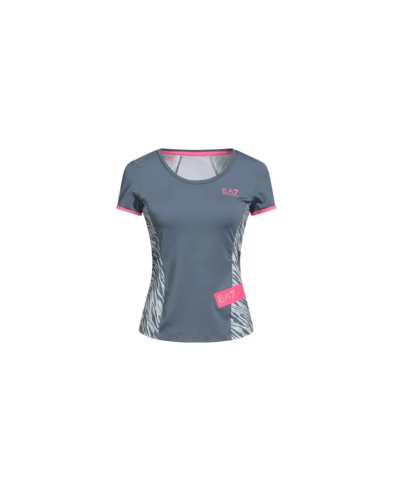 EA7 TOPS - T-shirtsauf YOOX.COM Taubenblau