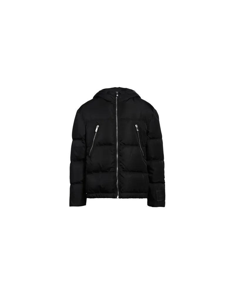 Versace JACKEN & MÄNTEL - Pufferjacken & Daunenjackenauf YOOX.COM Schwarz