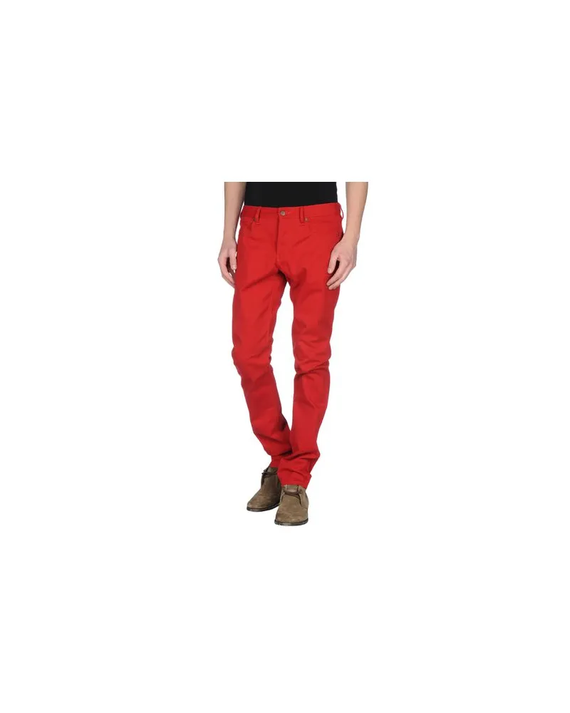Armani Jeans HOSEN & RÖCKE - Jeanshosenauf YOOX.COM Ziegelrot