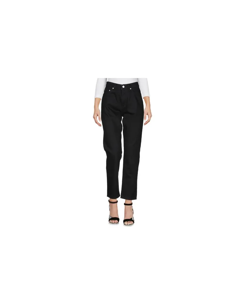 Wood Wood HOSEN & RÖCKE - Jeanshosenauf YOOX.COM Schwarz