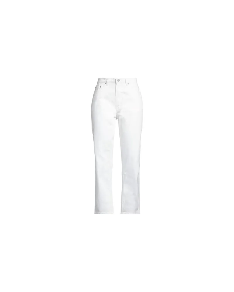 Wood Wood HOSEN & RÖCKE - Jeanshosenauf YOOX.COM Weiß