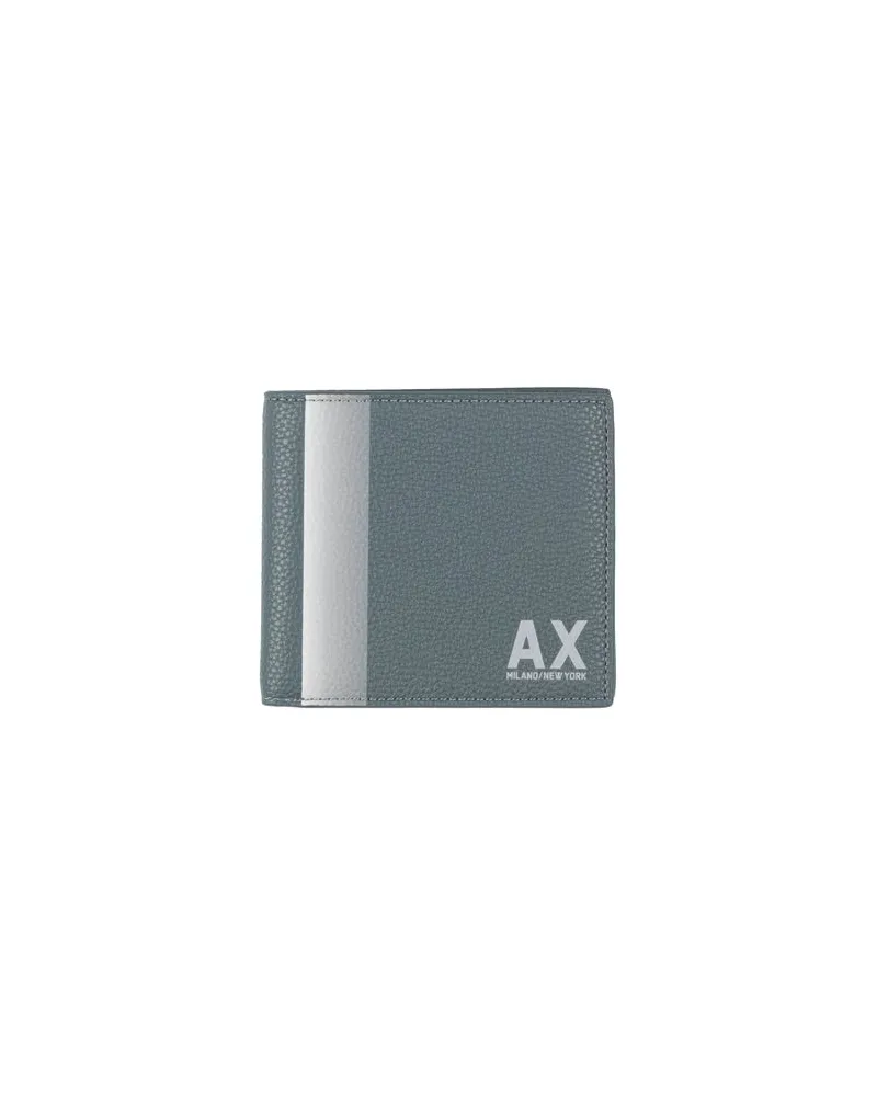 Armani Exchange Kleinlederwaren - Brieftaschenauf YOOX.COM Blei