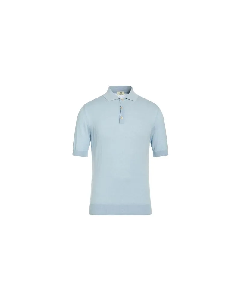 Luigi Borrelli STRICKWAREN - Pulloverauf YOOX.COM Himmelblau