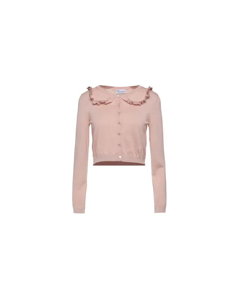 RED Valentino STRICKWAREN - Strickjackenauf YOOX.COM Hellrosa