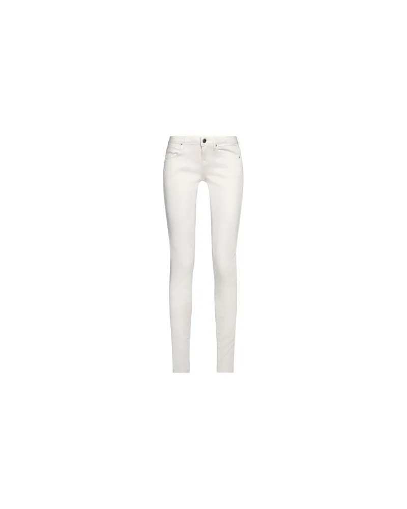 Guess HOSEN & RÖCKE - Jeanshosenauf YOOX.COM Weiß