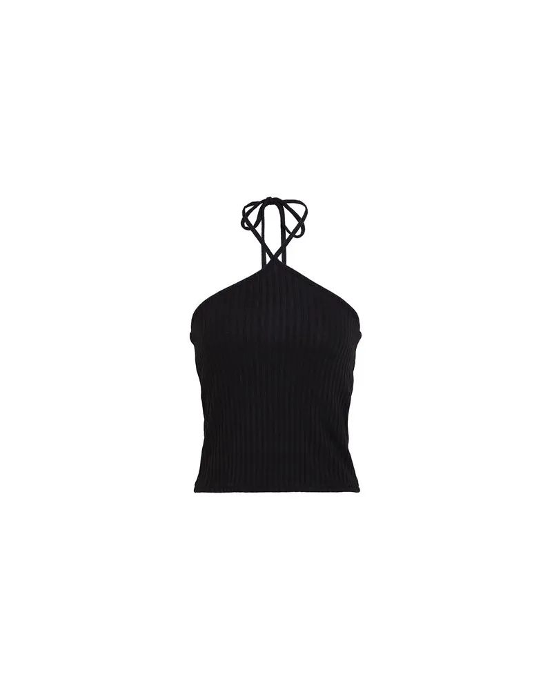 Pieces TOPS - Topsauf YOOX.COM Schwarz