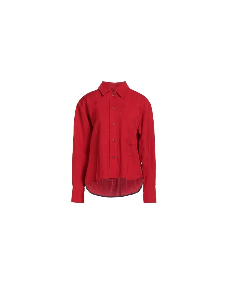 Victoria Beckham TOPS - Hemdenauf YOOX.COM Rot