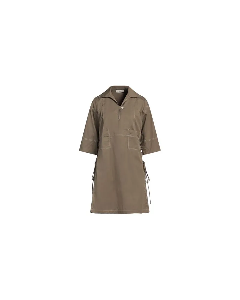 Tory Burch KLEIDER - Mini-Kleiderauf YOOX.COM Militärgrün