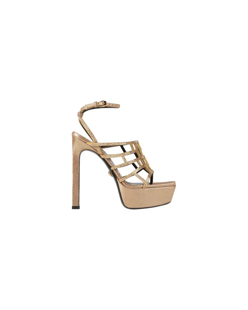 Versace SCHUHE - Sandalenauf YOOX.COM Gold