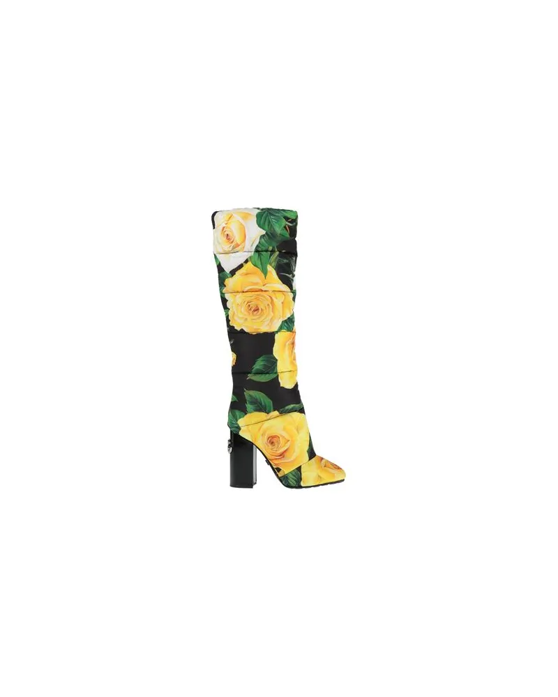 Dolce & Gabbana SCHUHE - Stiefelauf YOOX.COM Schwarz