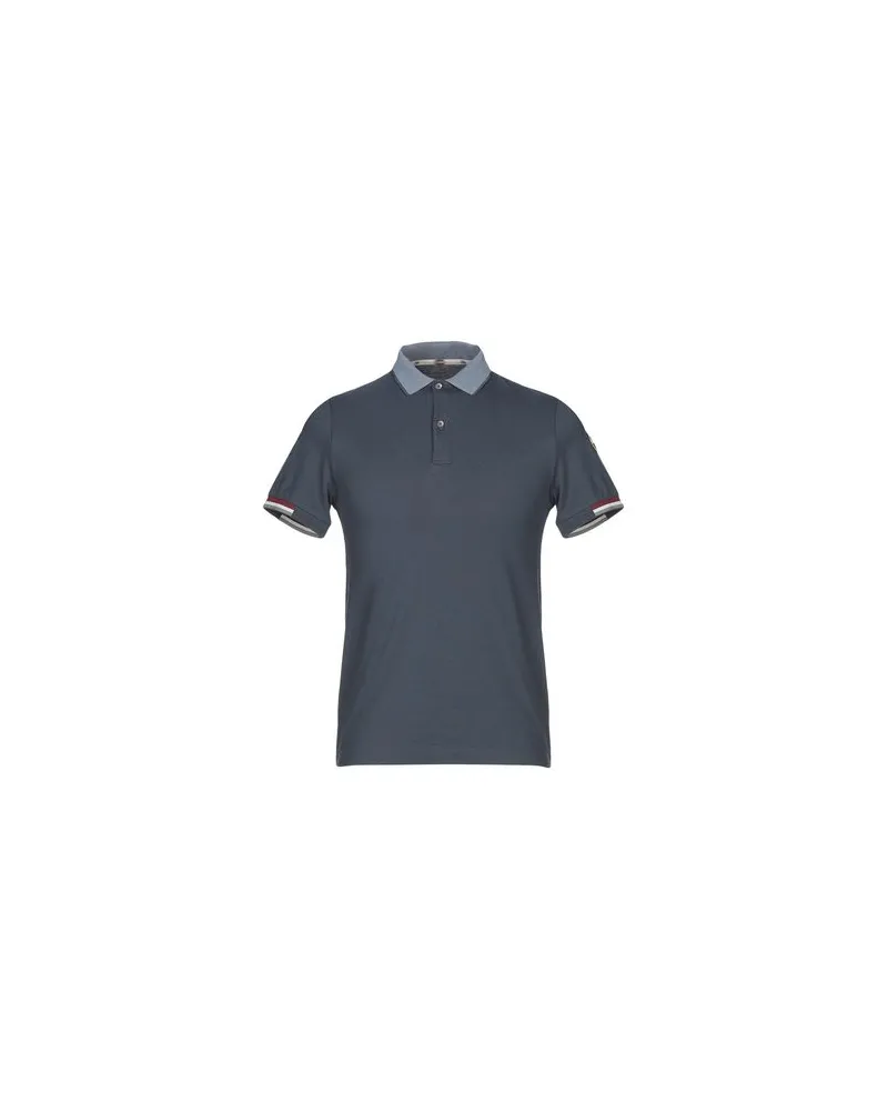 Colmar TOPS - Poloshirtsauf YOOX.COM Taubenblau
