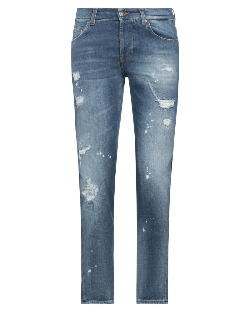 Aglini Jeanshose Blau